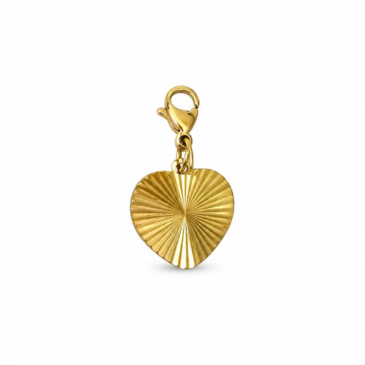 Sunny Heart Charm