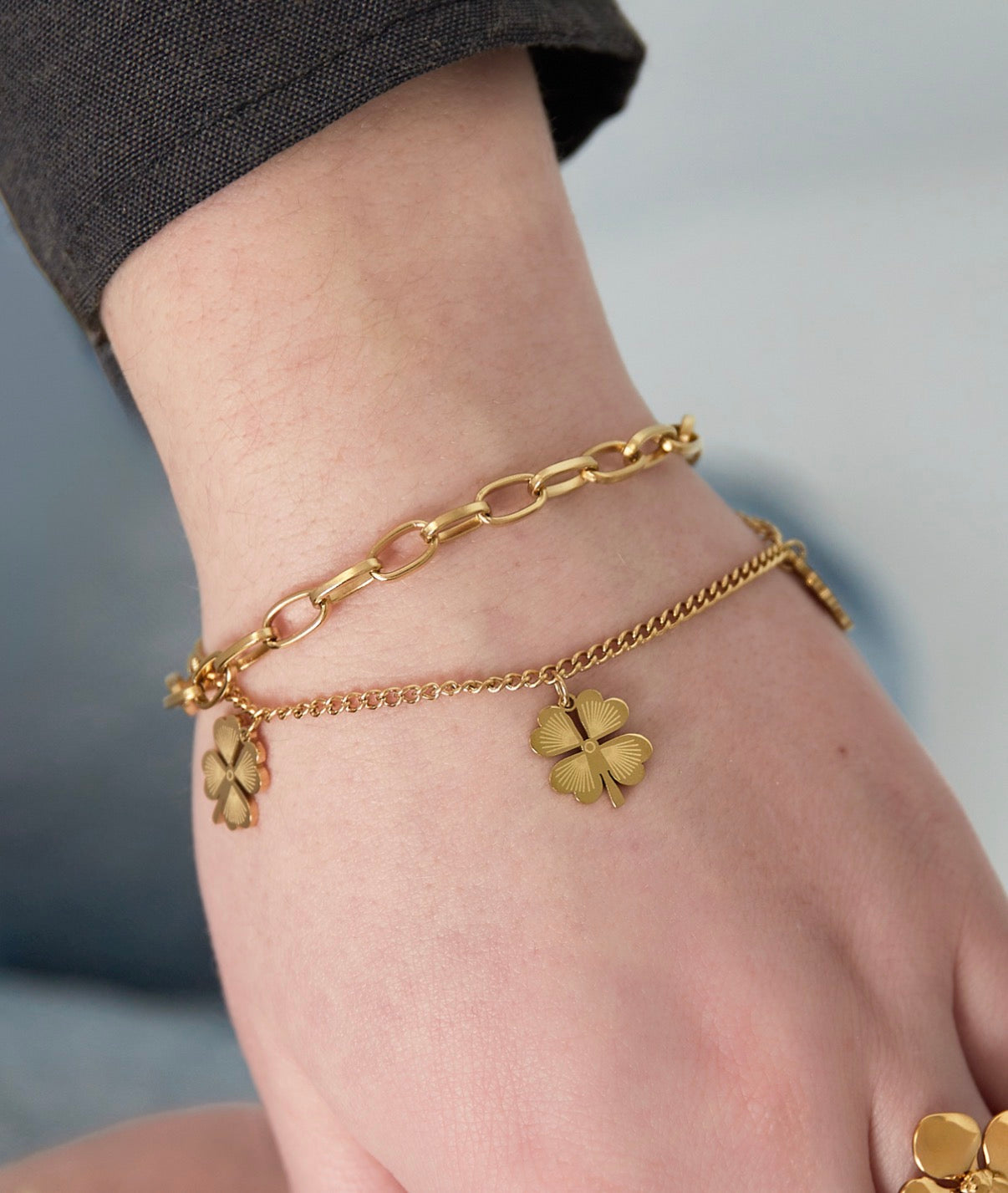 Dobbelt Lucky Armbånd