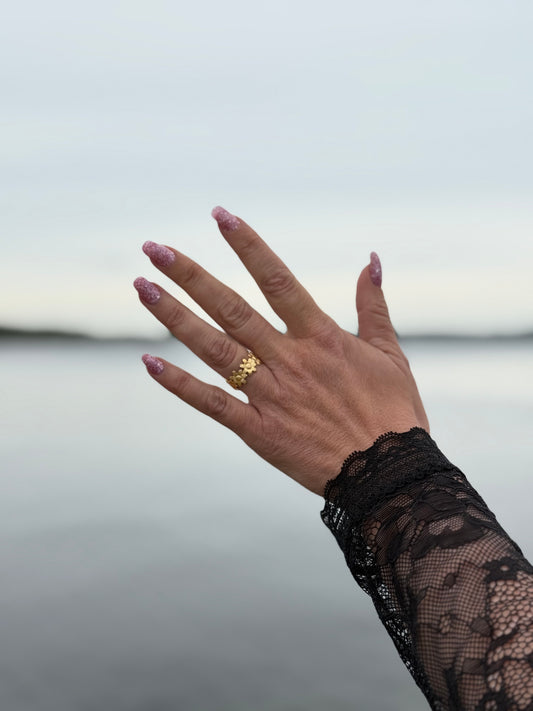 Sunflower Ring - Justerbar