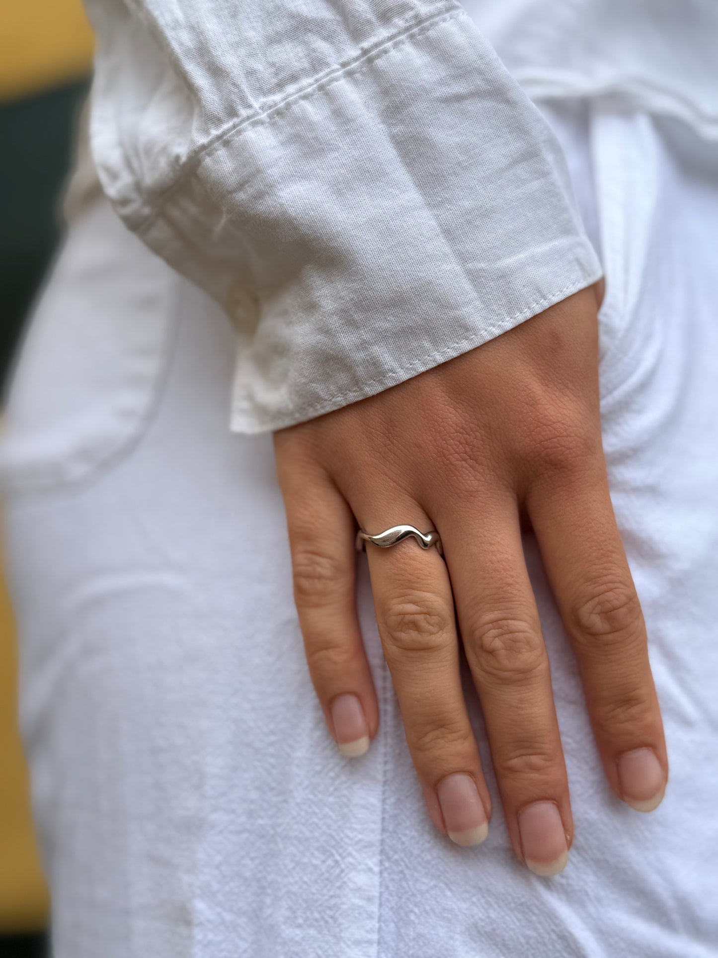 Wavy Ring - Justerbar