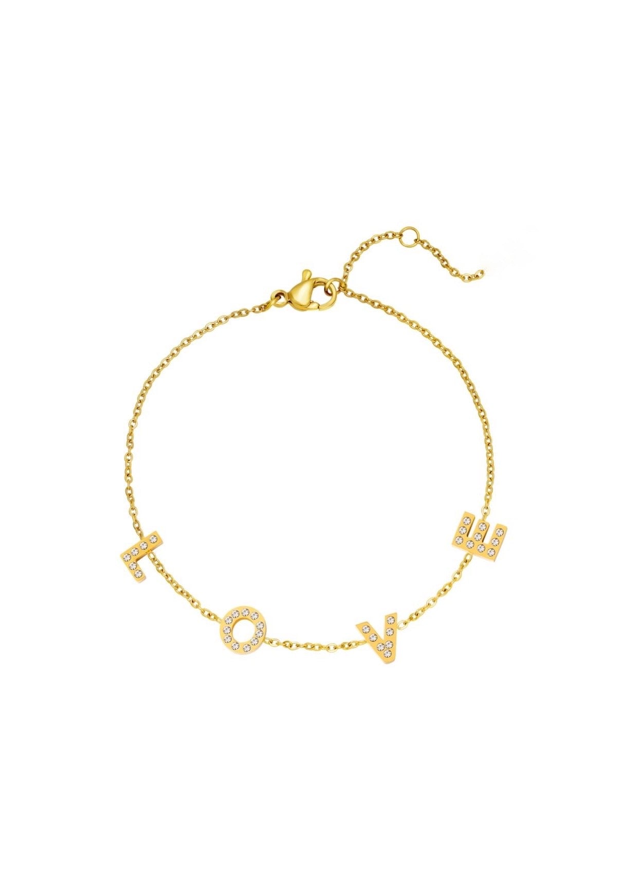 Crystal Love Armbånd