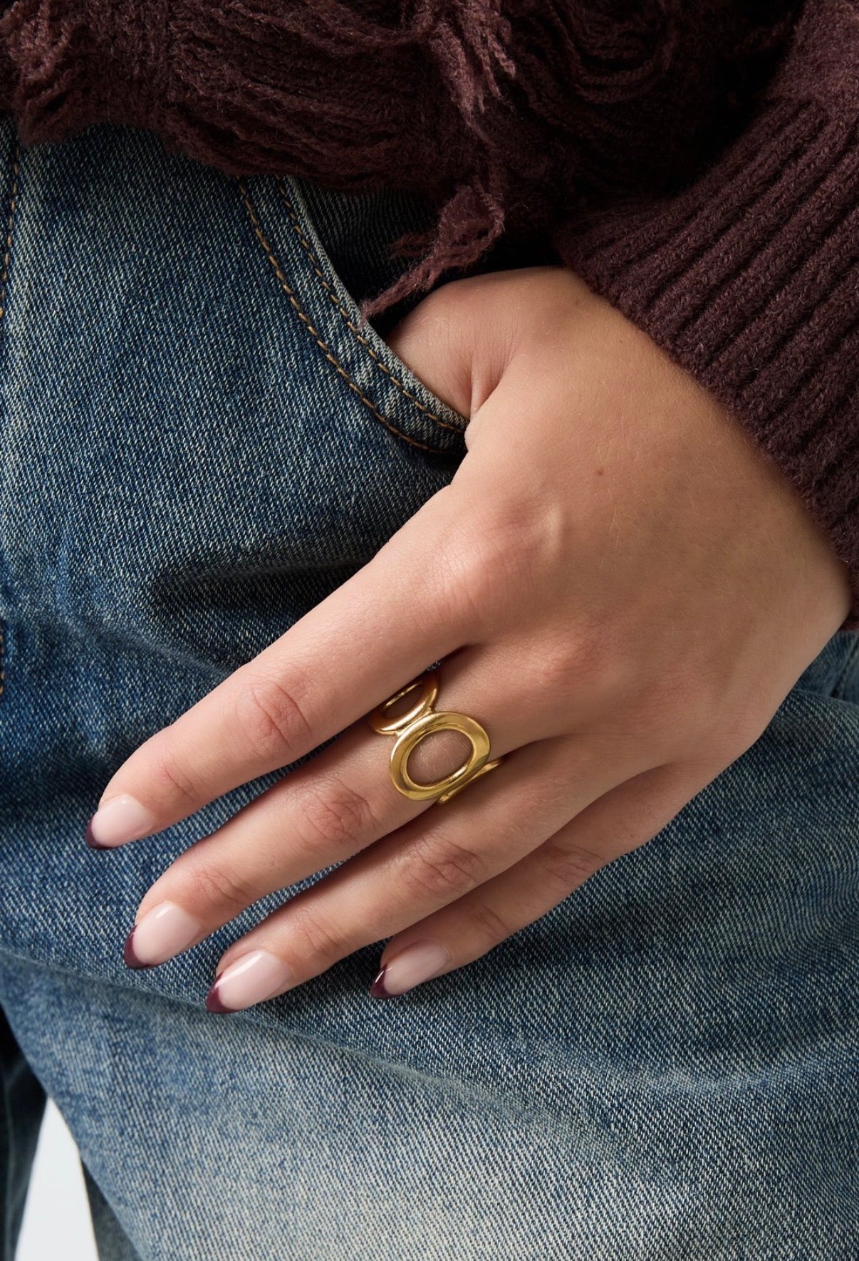 Hoop Ring - Justerbar