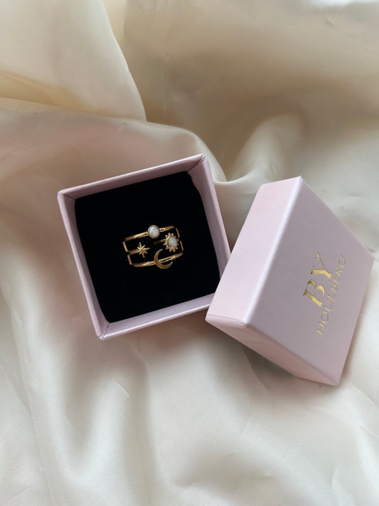Moonstar Ring - Justerbar
