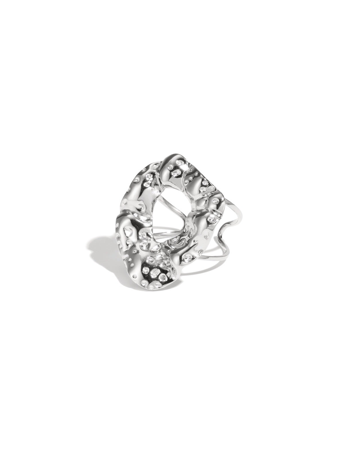 Statement Ring - Justerbar Forgyldt/Forsølvet