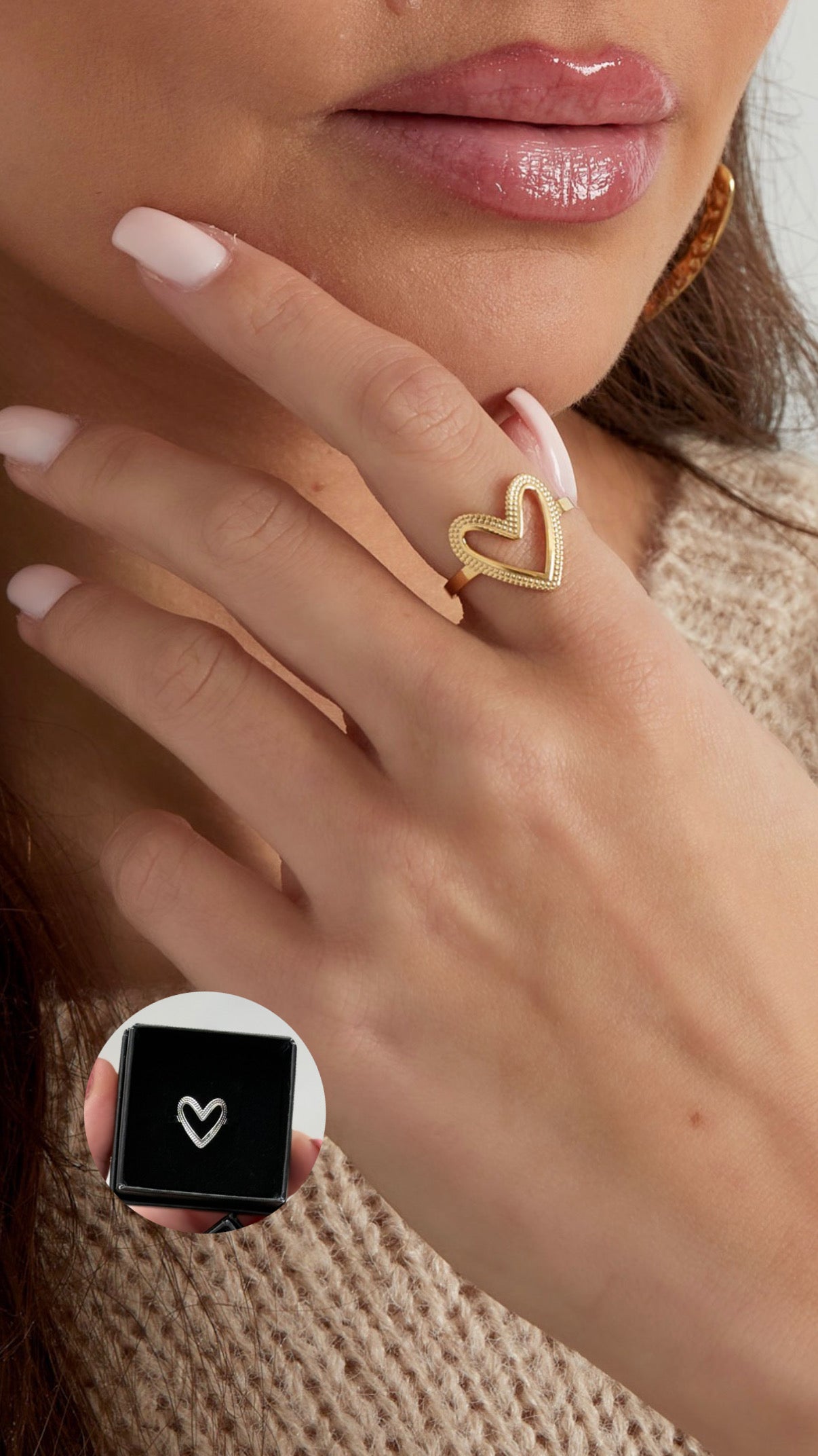 Heartbeat Ring - Justerbar