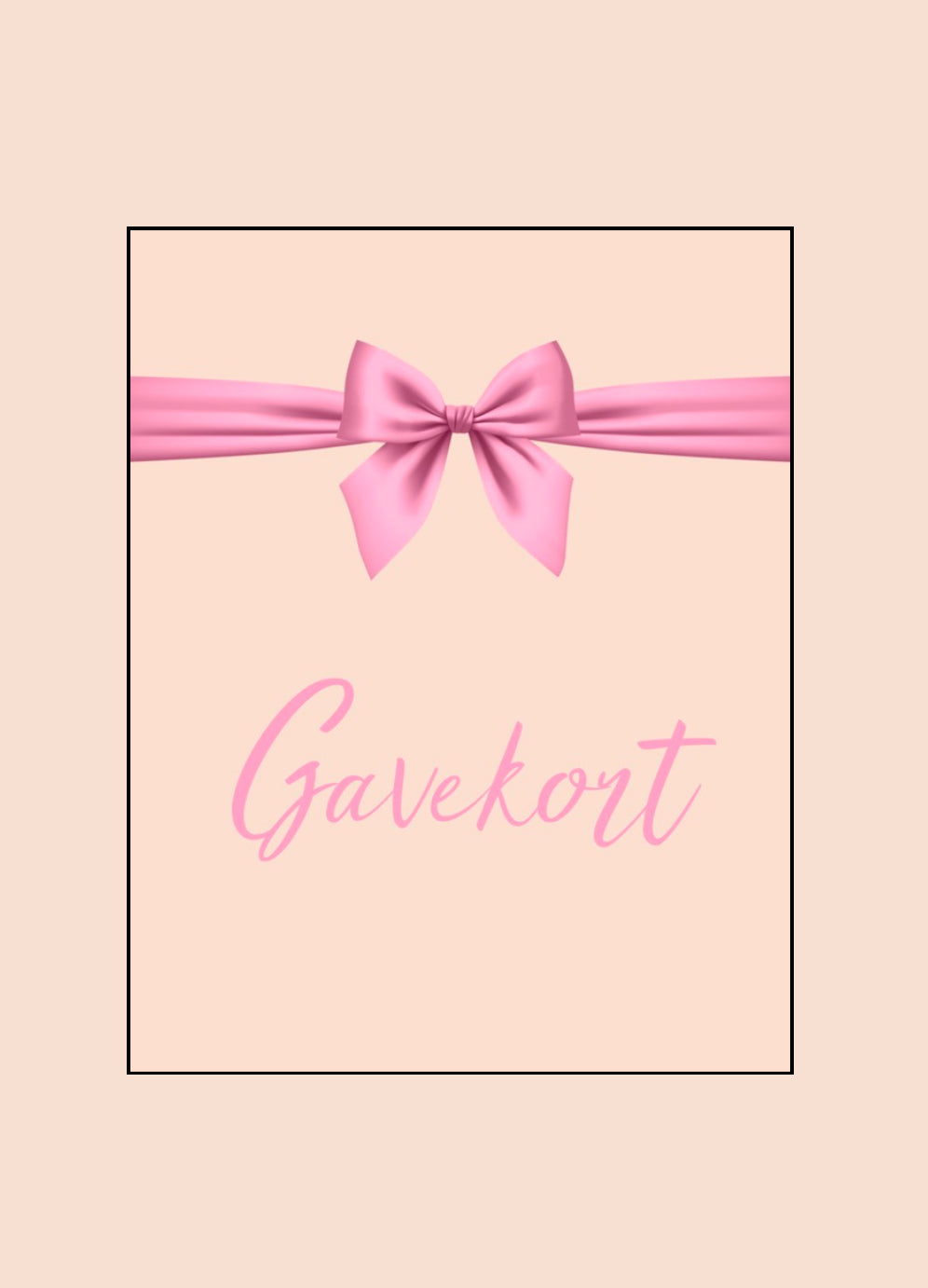 Gavekort