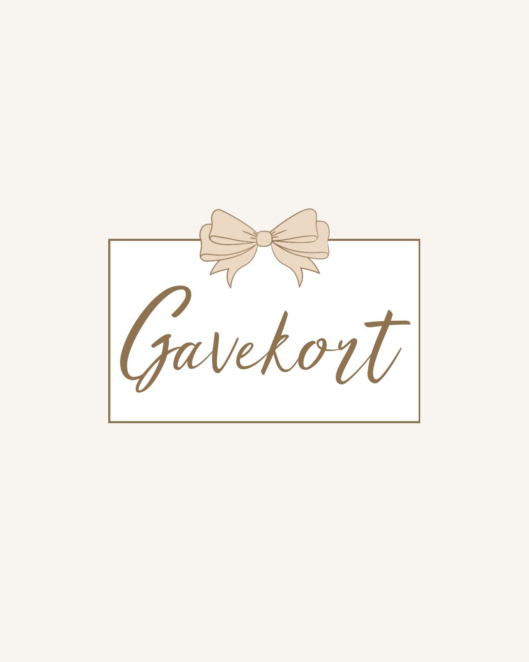 Gavekort
