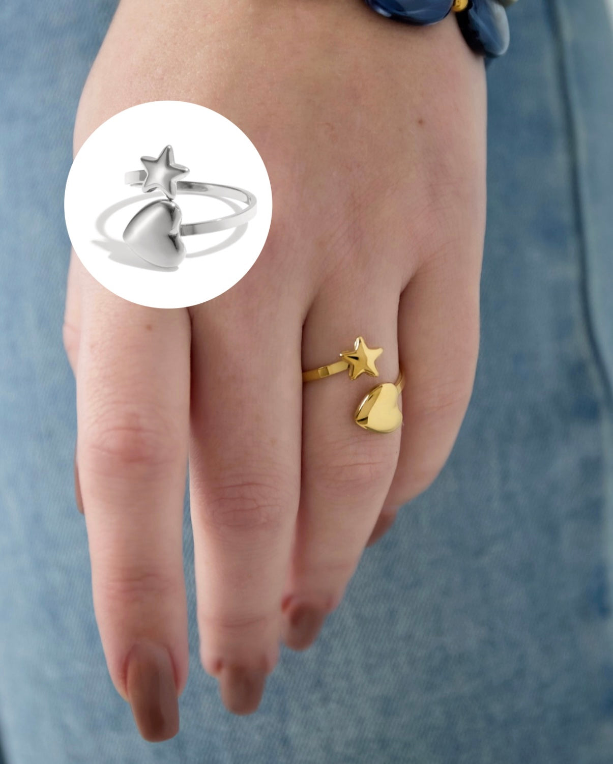 Star Love Ring - Justerbar