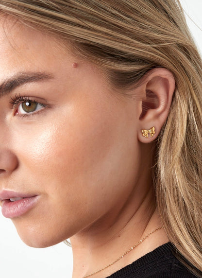 Mini Sløjfe Øreringe