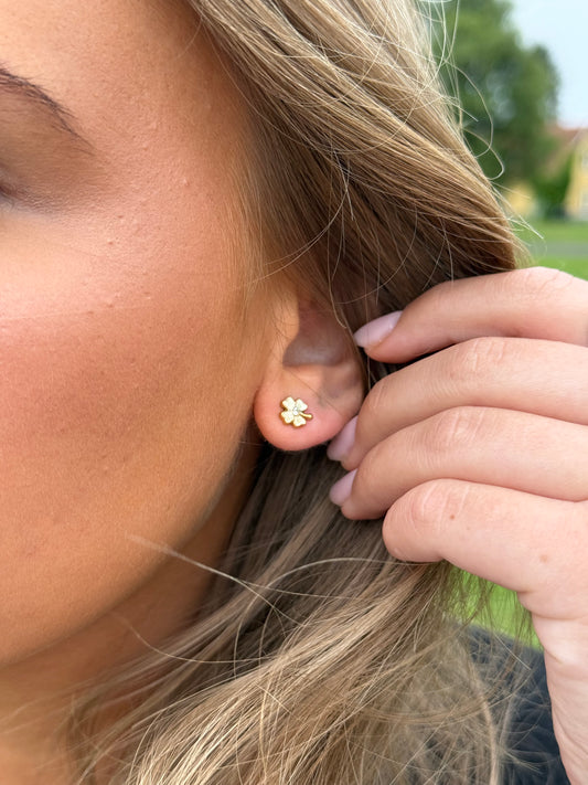 Firkløver Øreringe