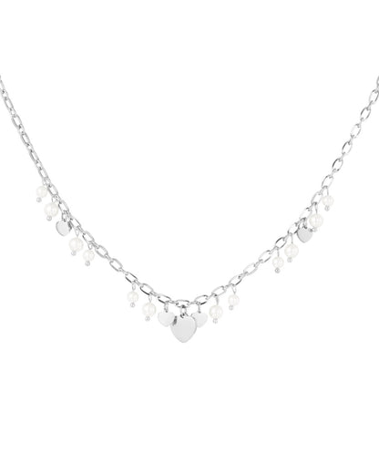 Alma Halskæde - Forsølvet