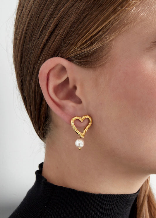 Pearl Love Øreringe