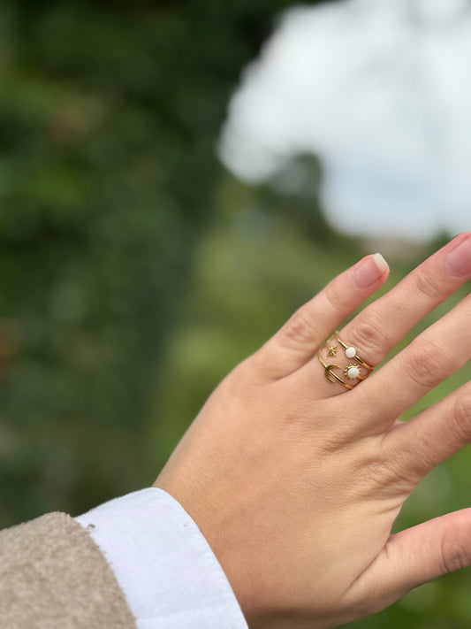 Moonstar Ring - Justerbar