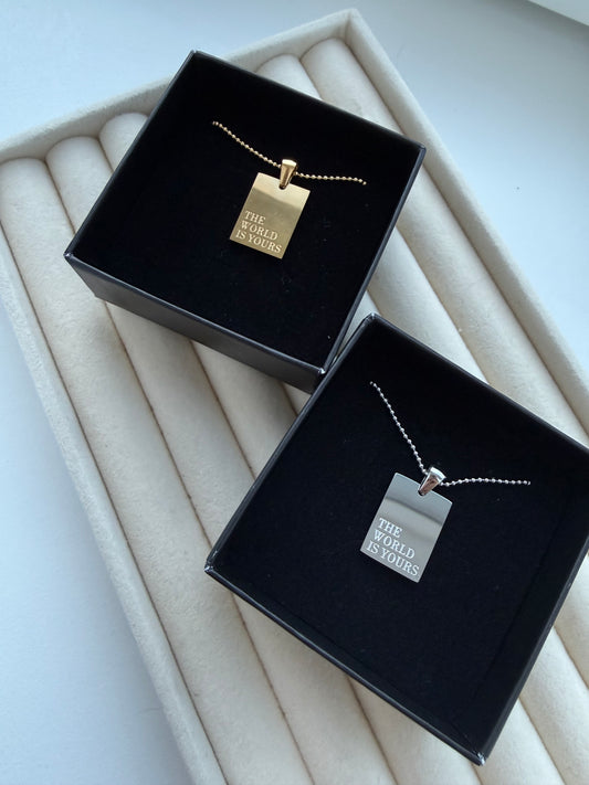 The World Is Yours Halskæde