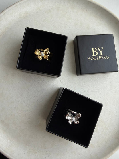 Butterfly Ring - Justerbar