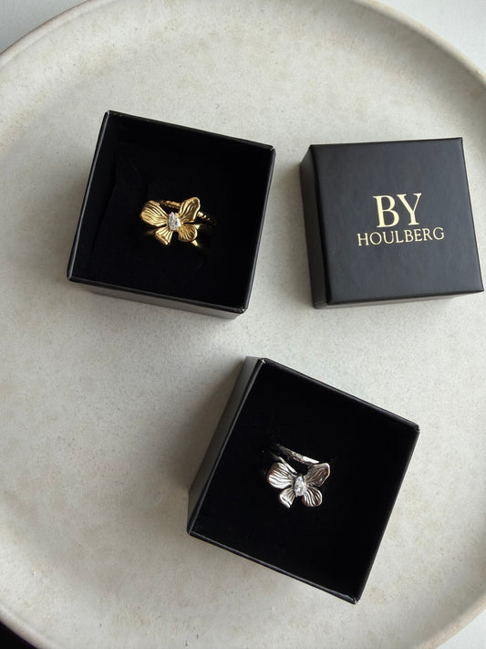 Butterfly Ring - Justerbar