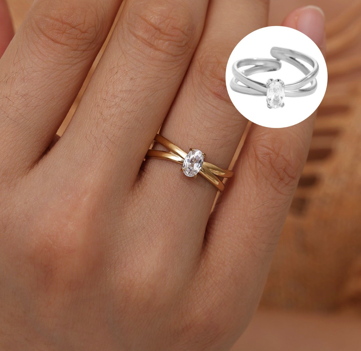 Amelia Ring - Justerbar