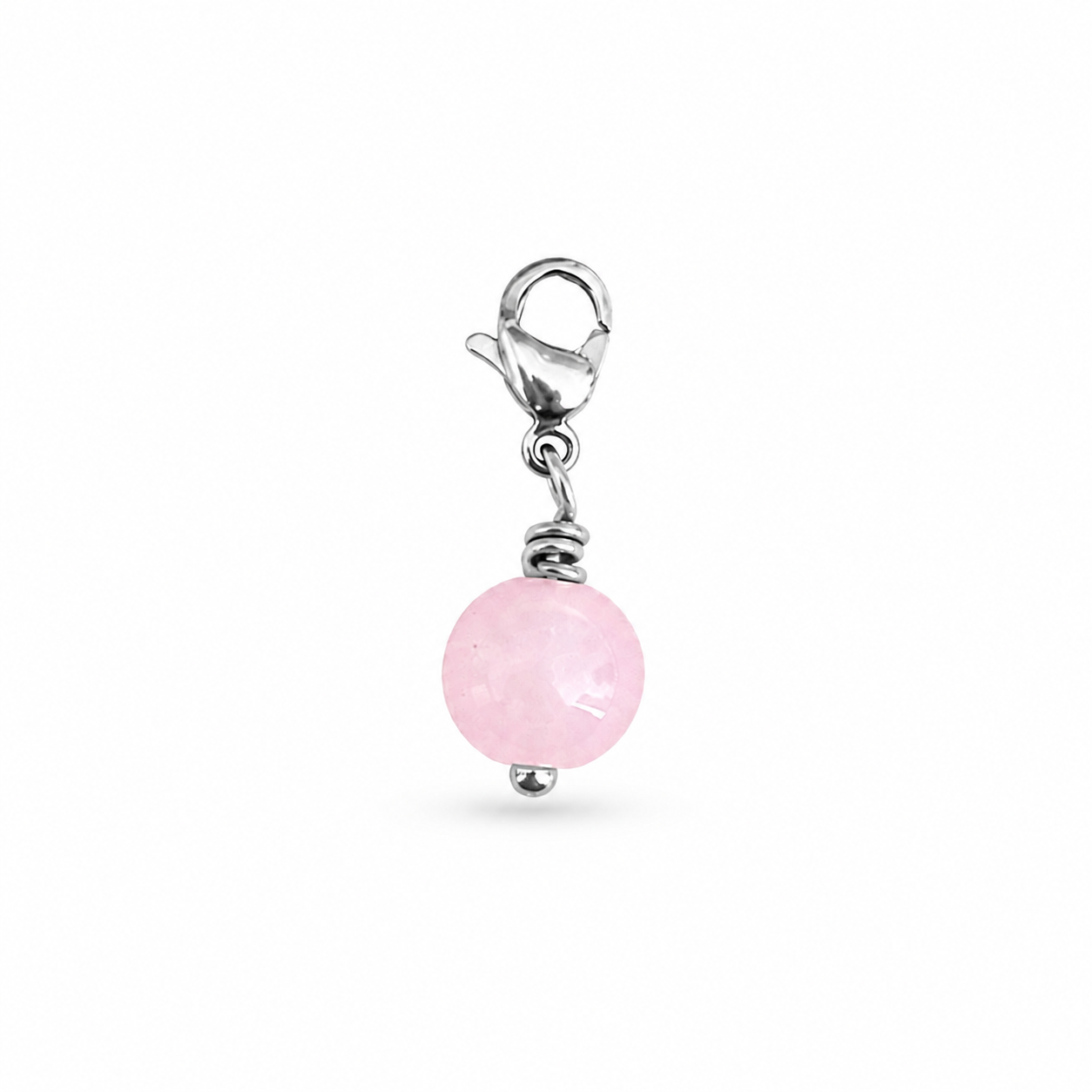 Rose Quartz Charm