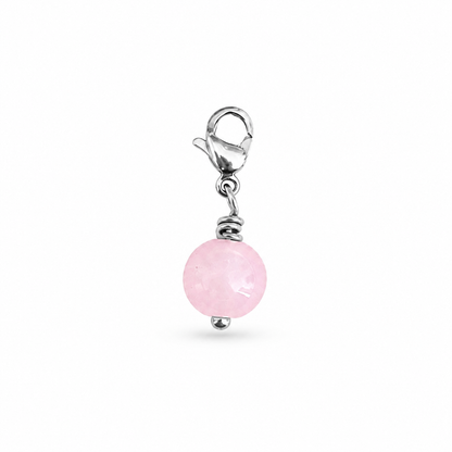 Rose Quartz Charm