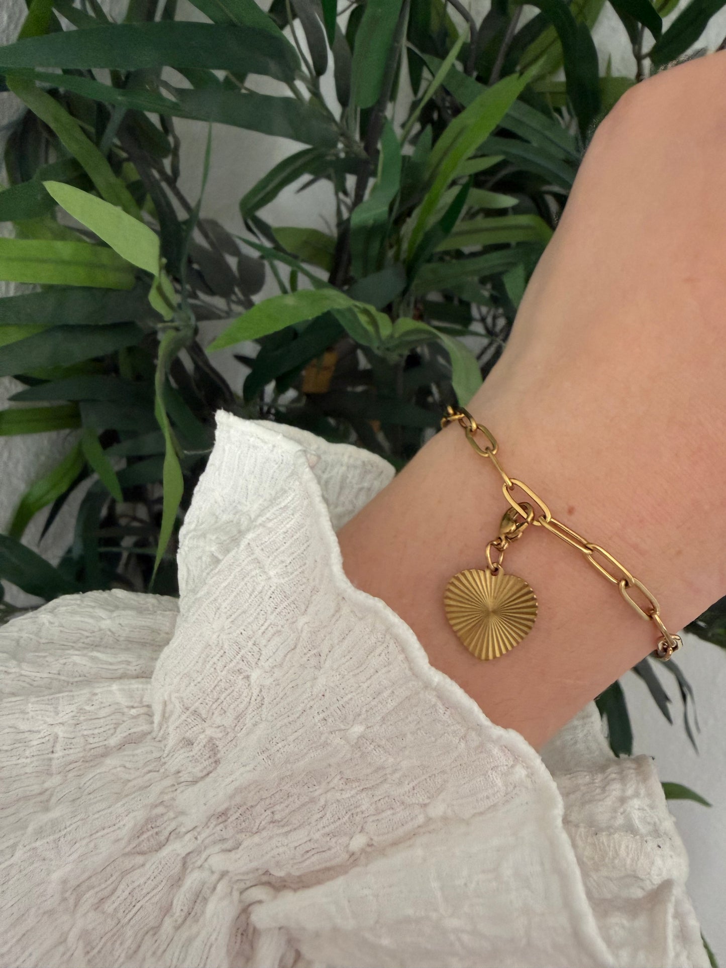 Sunny Heart Charm
