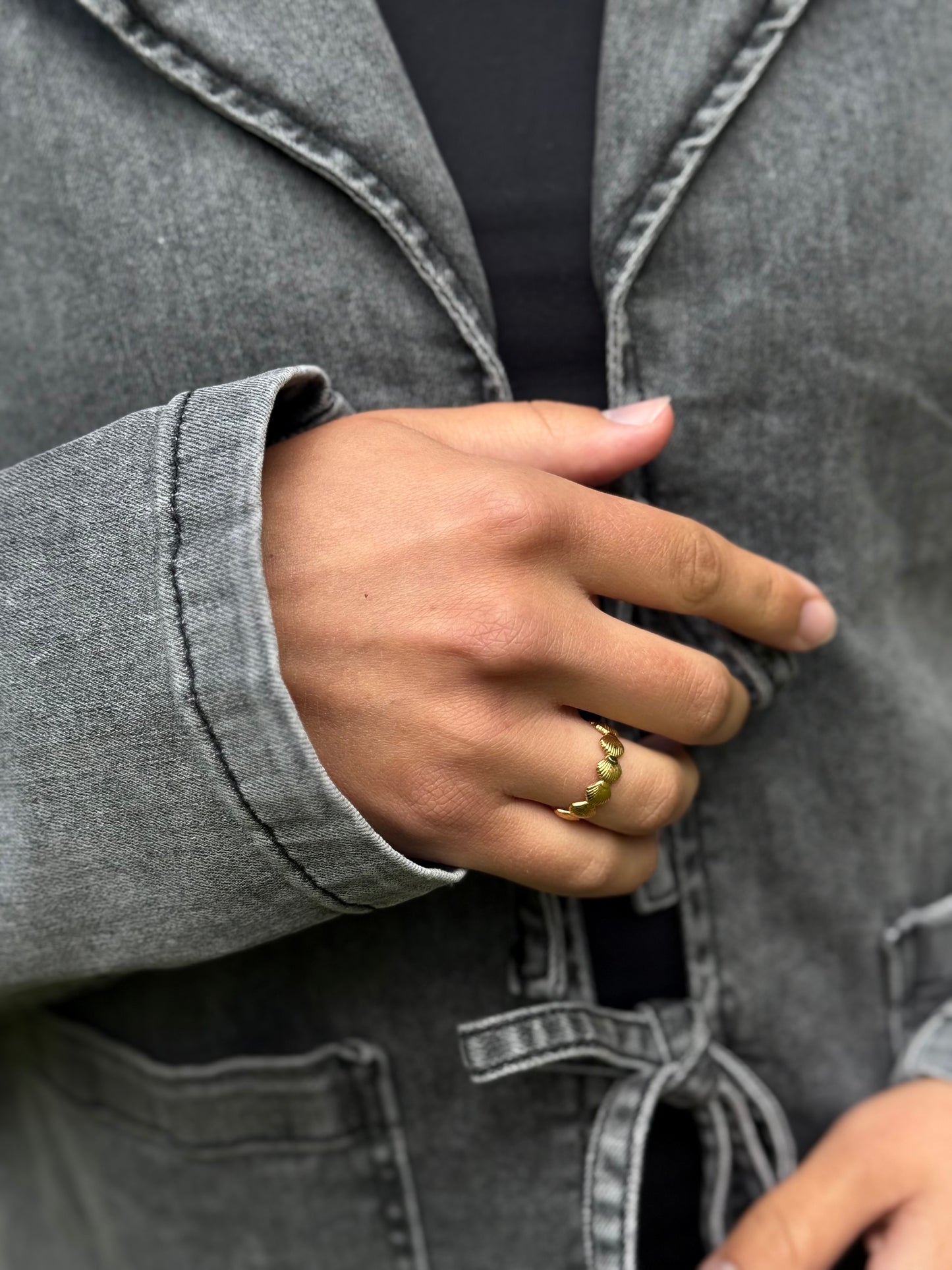 Muslinge Ring - Justerbar