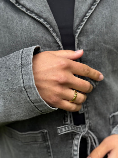 Muslinge Ring - Justerbar