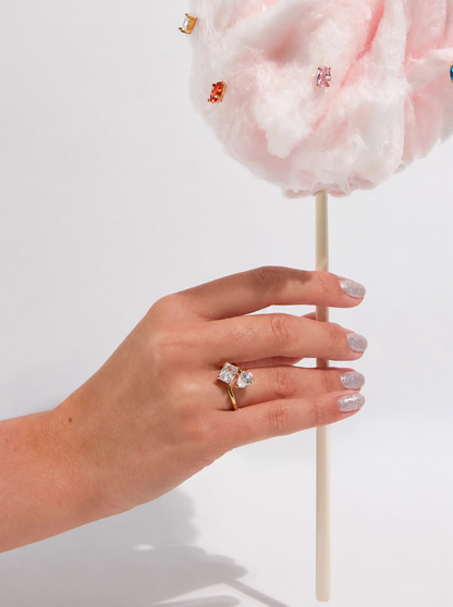 Crystal Ring, Justerbar - PreOrder