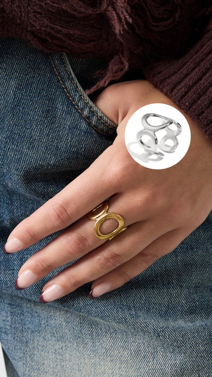 Hoop Ring - Justerbar