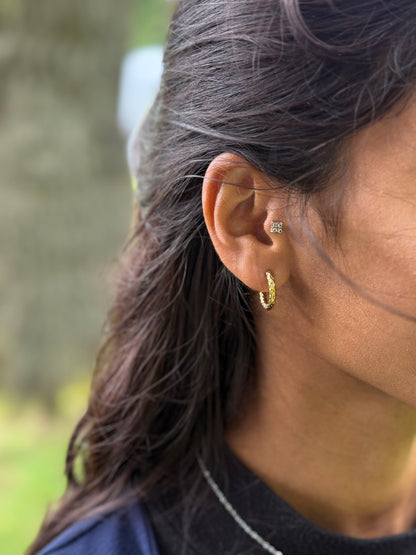 Jenna Øreringe Hoops