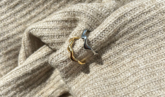 Wavy Ring - Justerbar