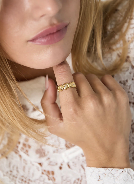 Shell Ring, Justerbar - PreOrder
