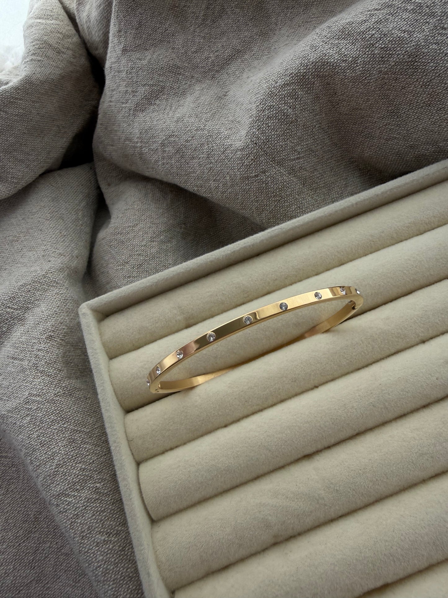 Mini Crystal Bangle
