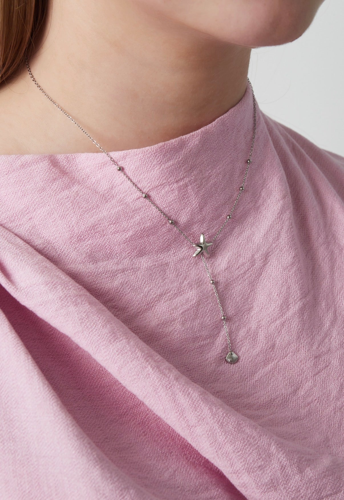 Star Shell Y-Halskæde