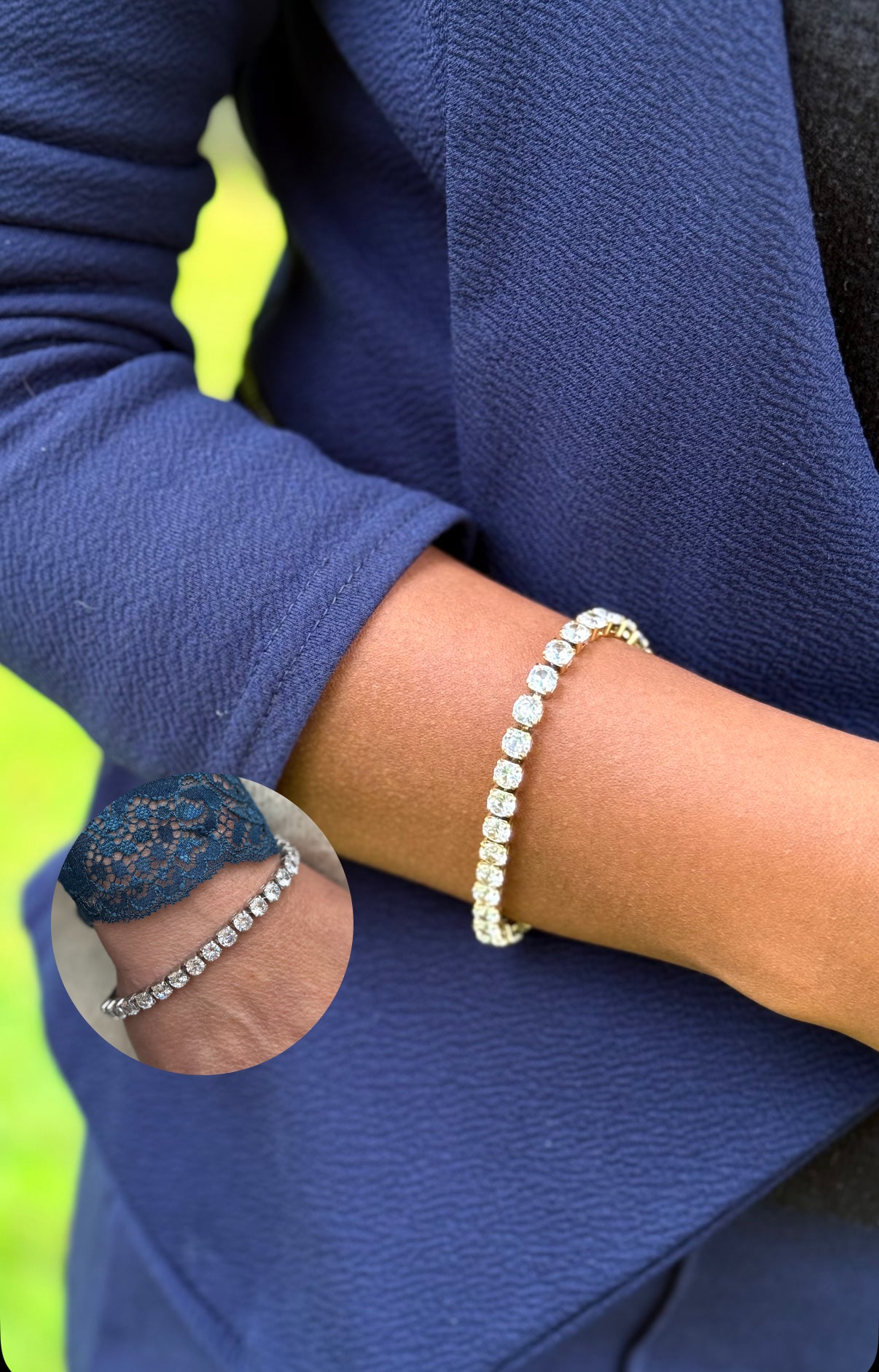 Mona Armbånd m/zirkonia