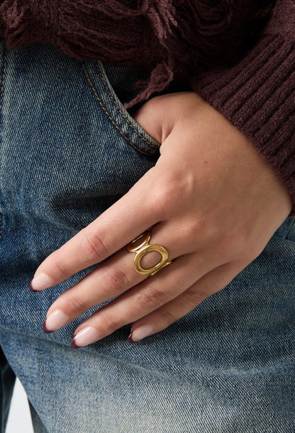 Hoop Ring - Justerbar