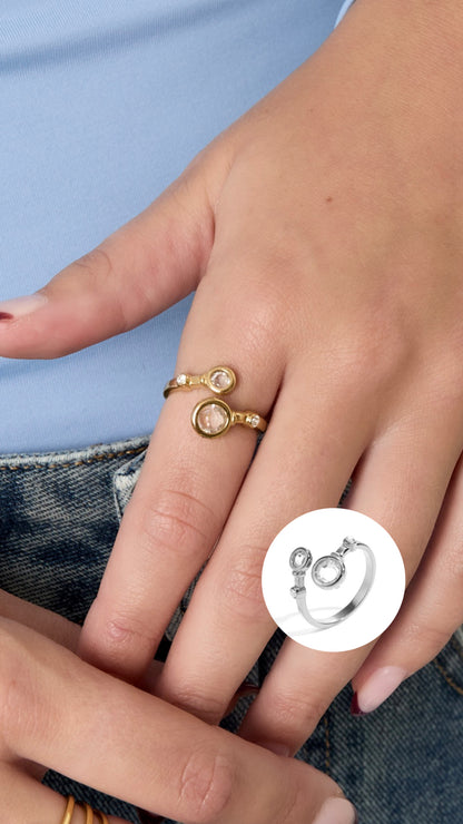 Stone Ring - Justerbar