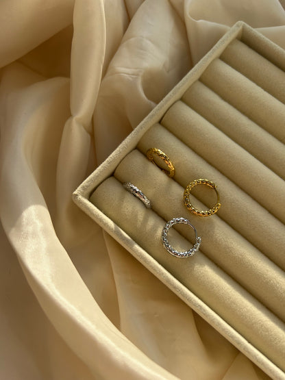 Jenna Øreringe Hoops